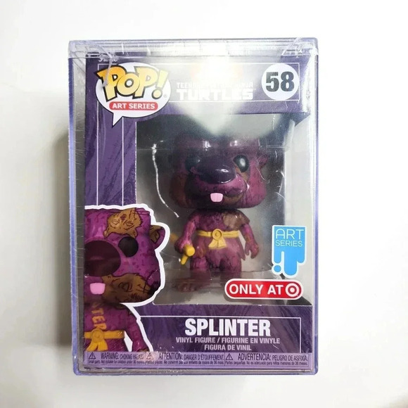 Set of 3 TMNT Funko Pop Art Series Target Exclusive 56 57 58 Ninja Turtles NEW - Picture 3 of 6